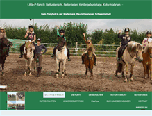 Tablet Screenshot of little-p-ranch.de